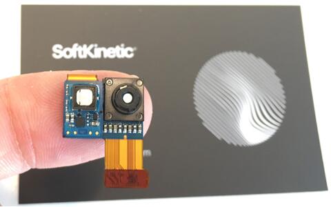 SoftKinetic公司推出全球最小的3D ToF深度攝像頭，專為移動平台而生