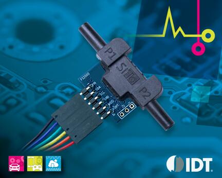 IDT推出创新的固态MEMS流量传感器模块