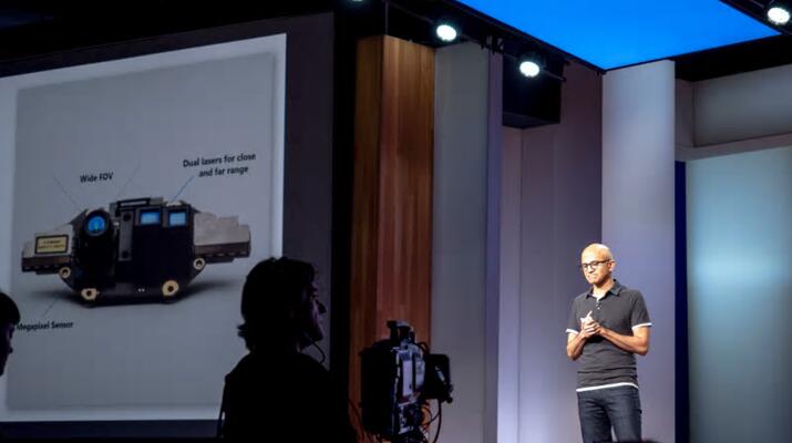 ΢ϯִйNadella΢Build 2018 ߴᡱKinectĿ