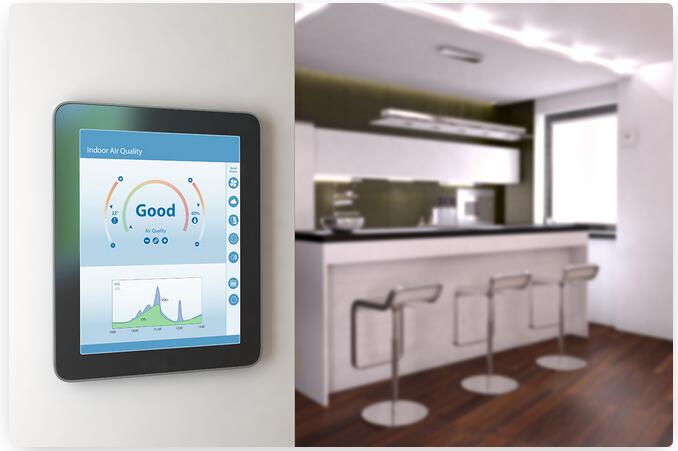 ams新型厨房气体传感器模块可自动控制抽油烟机和通风设备