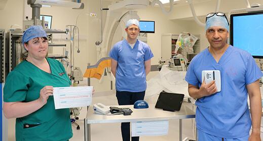 戈尔韦大学医院进行首次人体植入压力传感器临床试验