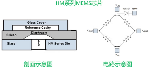 本报告分析的HM系列MEMS芯片产品