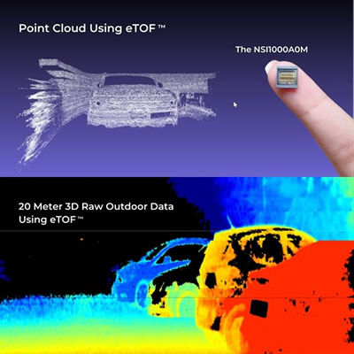 Newsight Imaging面向室外3D成像和低反射率应用推出的深度传感器NSI1000A0M