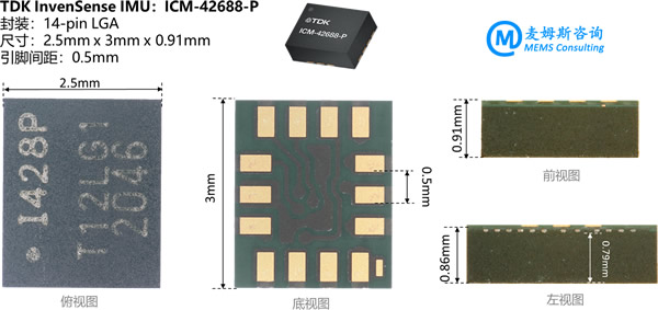 ICM-42688-Pװۼߴ