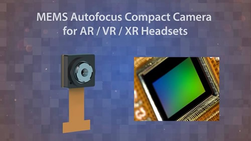 Sheba面向AR、VR和XR推出MEMS自动对焦紧凑型摄像头