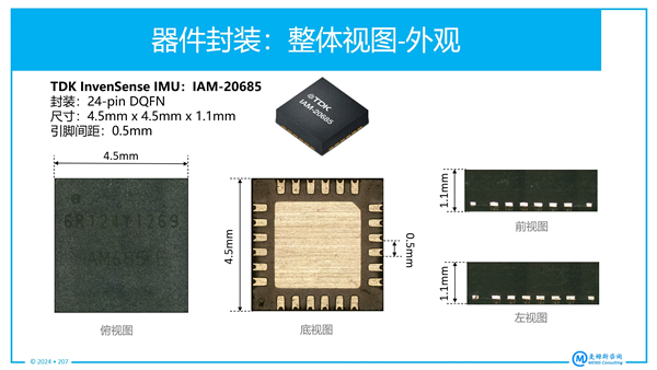 TDK InvenSense MEMS IMUIAM-20685