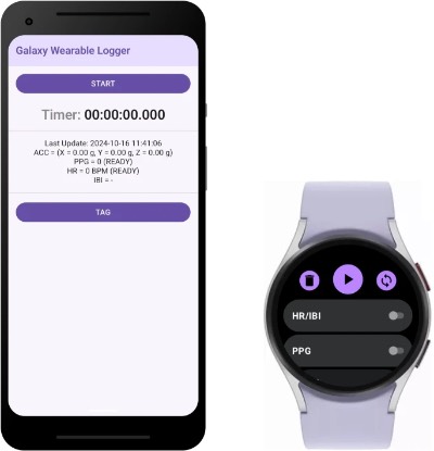Galaxy Wearable Logger߰棺ֻӦó󣩺Galaxy WatchӦóңͬռʵоͷ޷¼