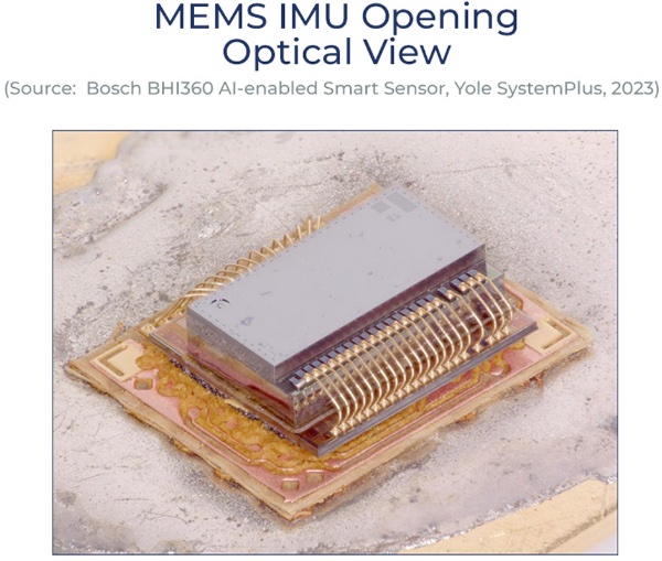 博世AI智能惯性传感器BHI360开盖照片
