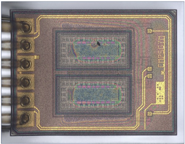 博世MEMS气压传感器BMP585的MEMS芯片