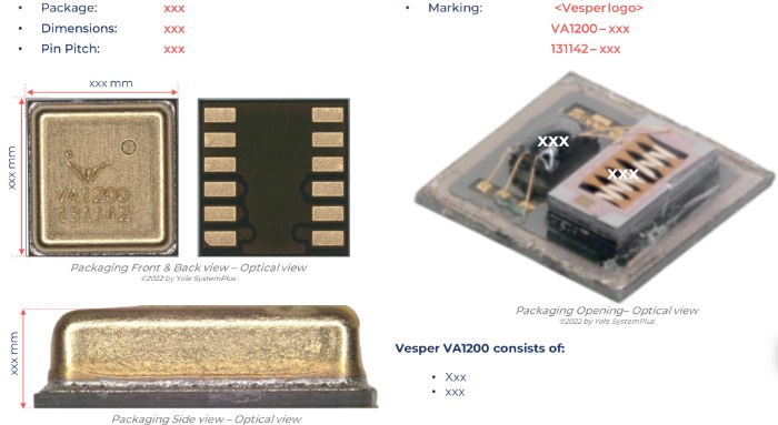 ��������ʾ����ѹ��MEMS�������ٶȼ�VA1200