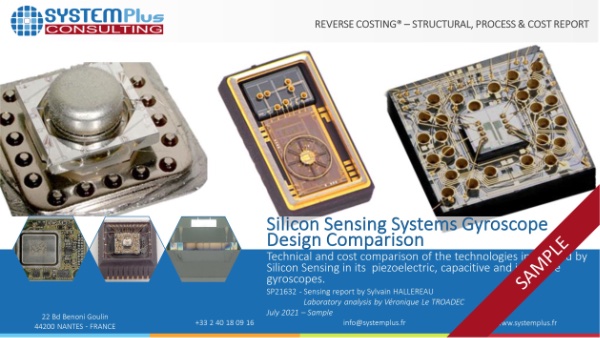 ��Silicon Sensing MEMS�����ǶԱȷ�����