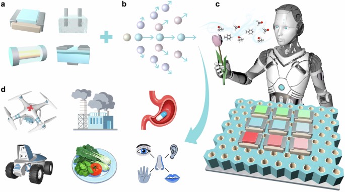 应用于机器人的电子鼻