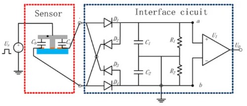 MEMS��ʽ���ٶȼƵĽӿڵ�·