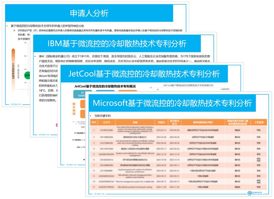 《基于微流控的冷却散热技术专利态势分析-2026版》