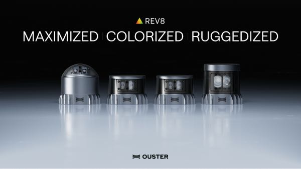 Ouster����Rev8ϵ��ԭ����ɫ�����״�